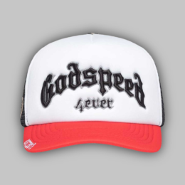 Godspeed Trucker Hat –White / Red